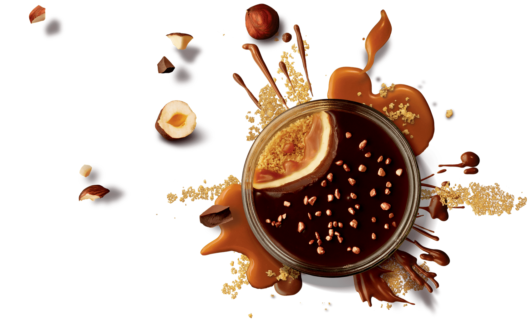Chocolate Hazelnut Praline Zillionaire