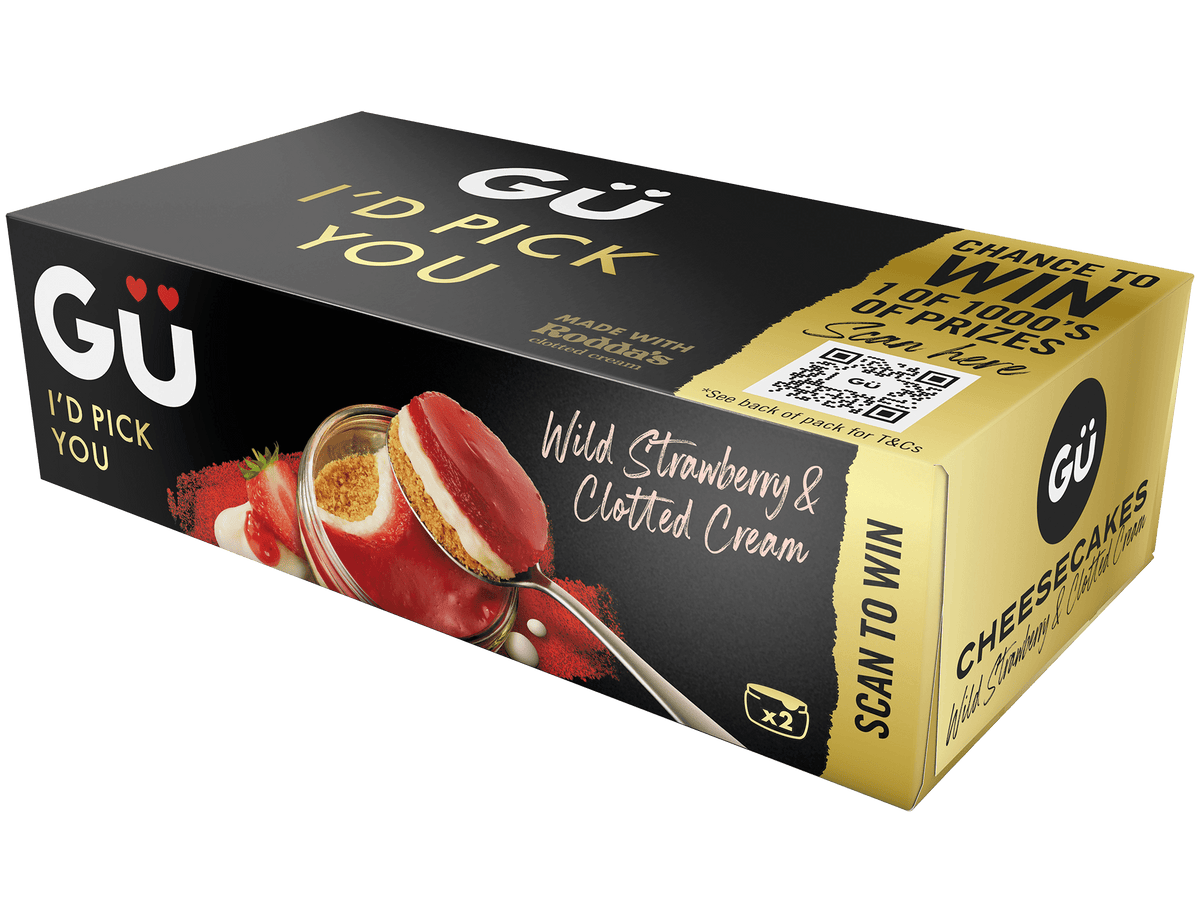 Gü Cheesecake Wild Strawberry & Clotted Cream – Gu Desserts