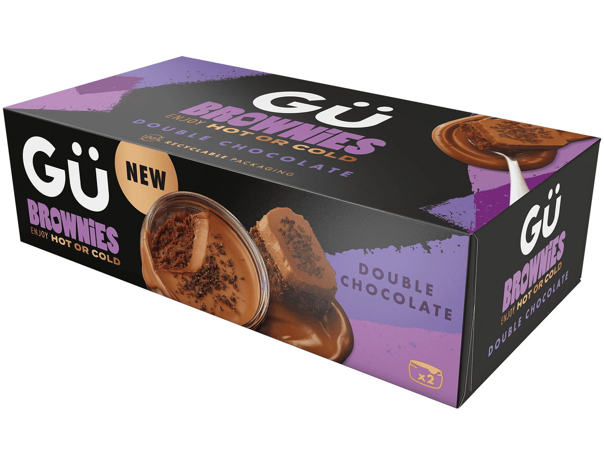 Gü Double Chocolate Brownie – Gu Desserts