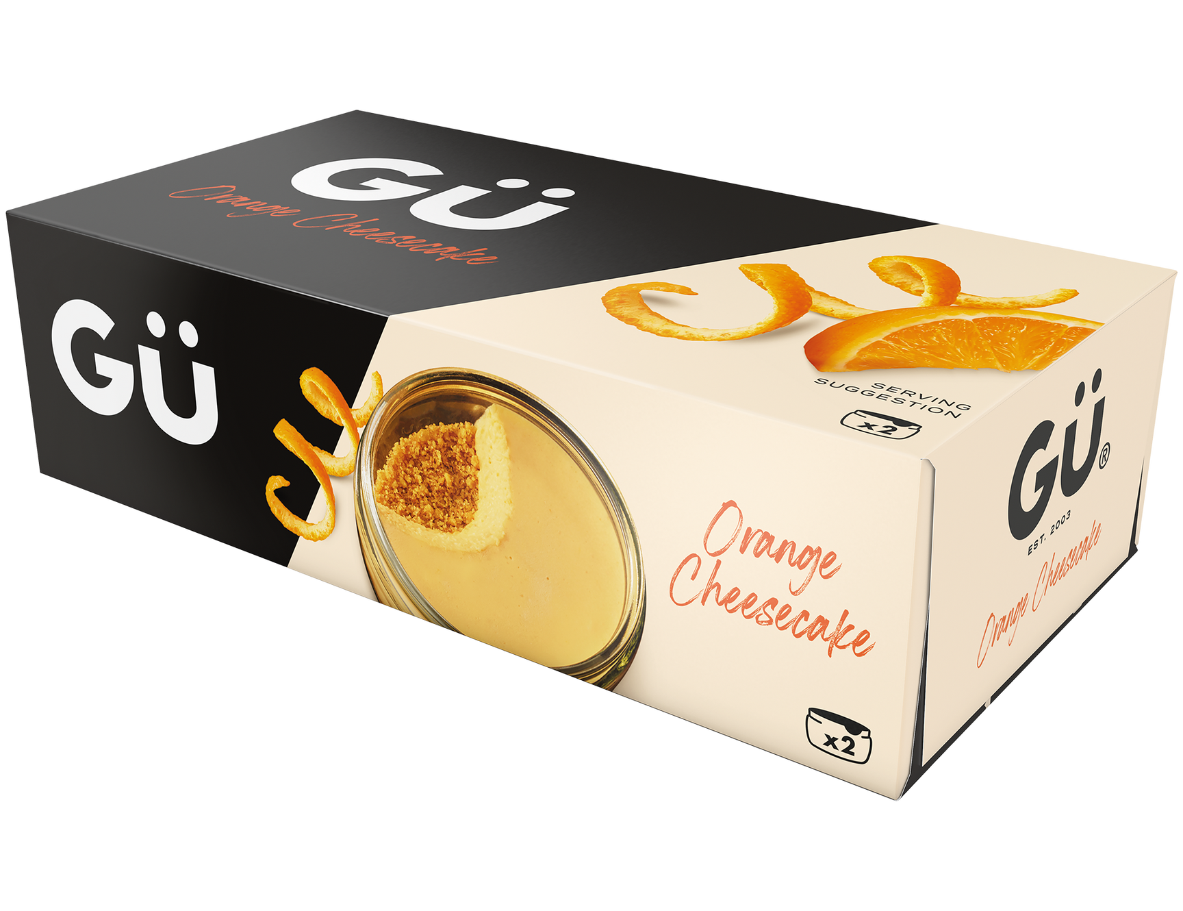 pack gu orange cheesecake