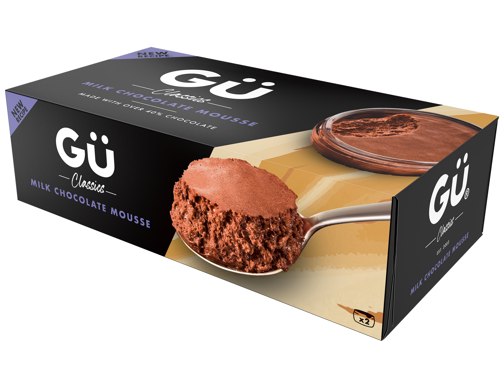 pack gu milk chocolate mousse