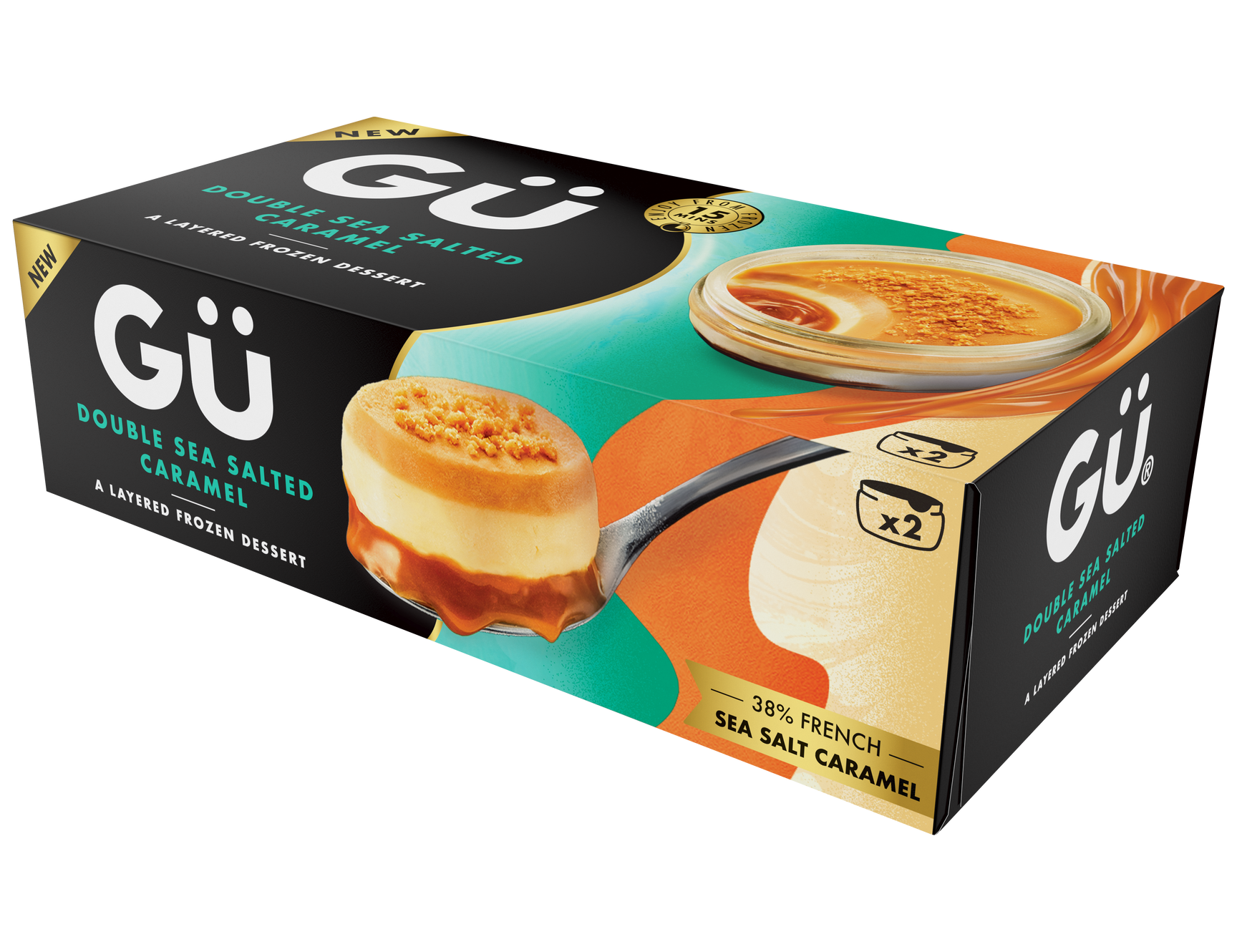 Gü Frozen Double Sea Salted Caramel – Gu Desserts