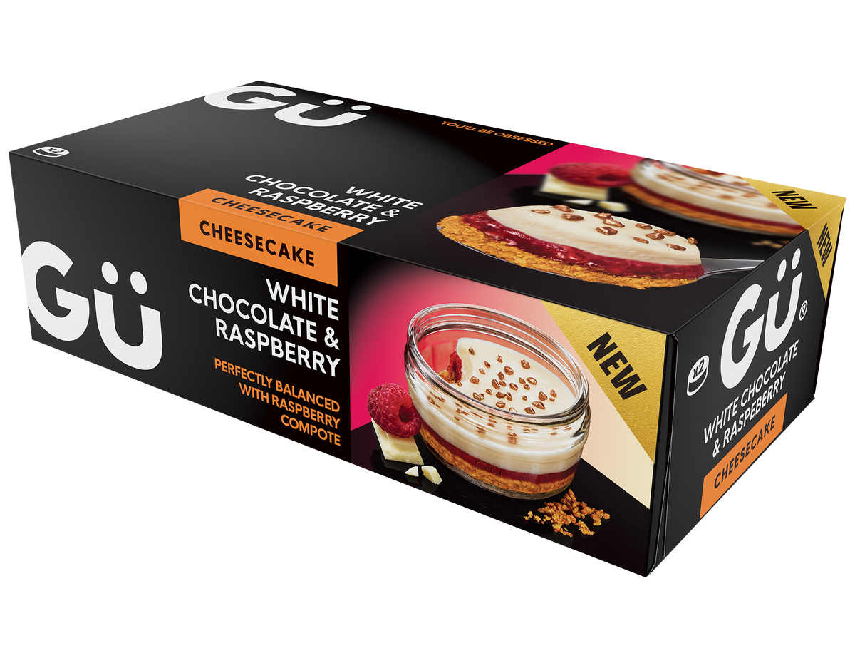 Gu Raspberry Ice Cream White Chocolate & Raspberry Cheesecake – Gu Desserts
