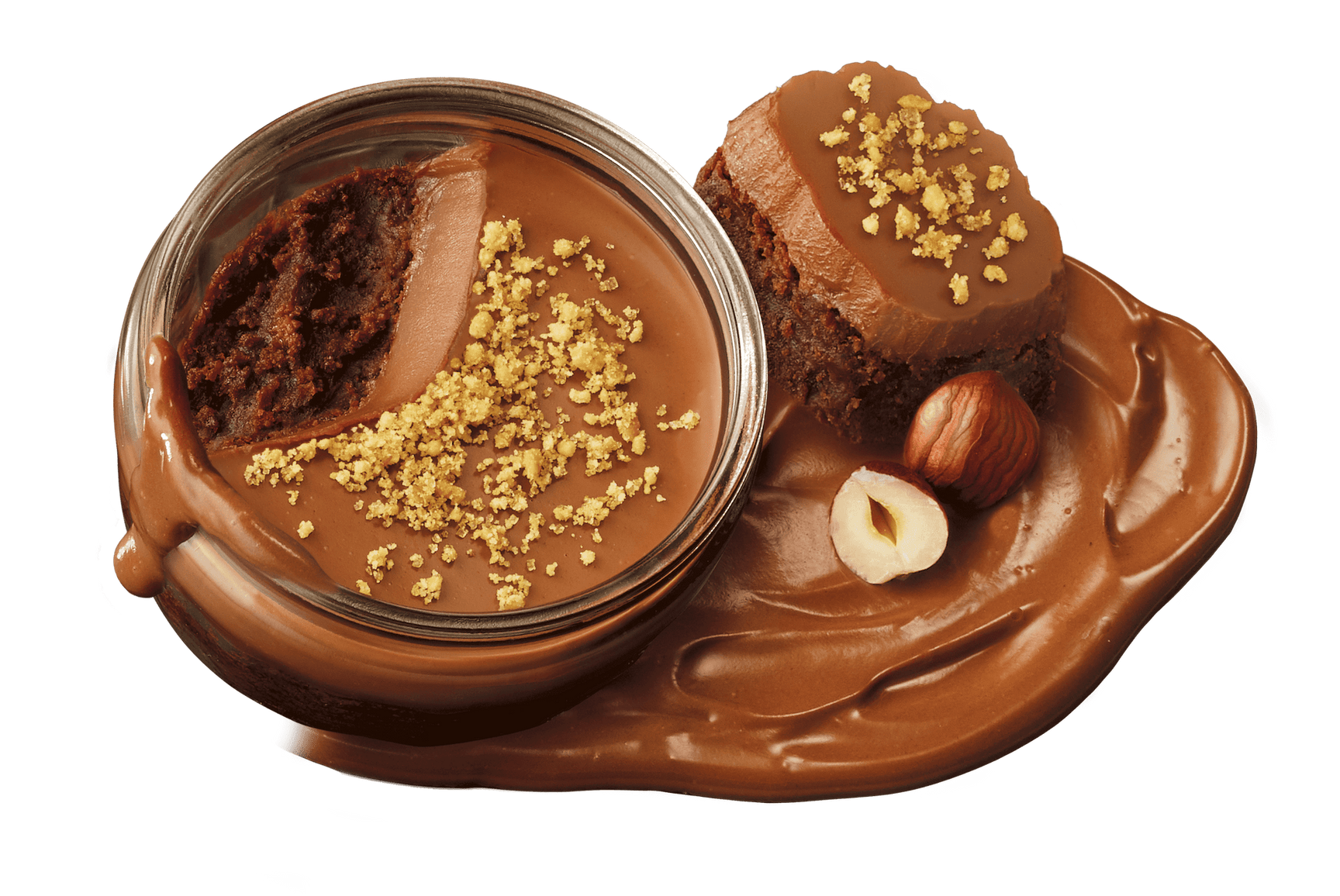 gu chocolate hazelnut praline brownie