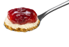 spoon-image wild strawberry cheesecake