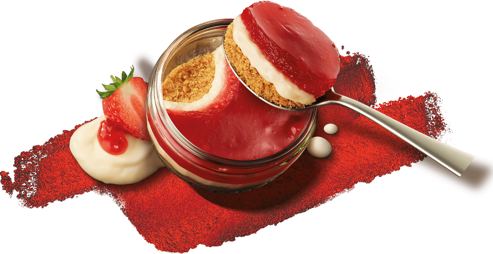gu wild strawberry and clotted cream cheesecake